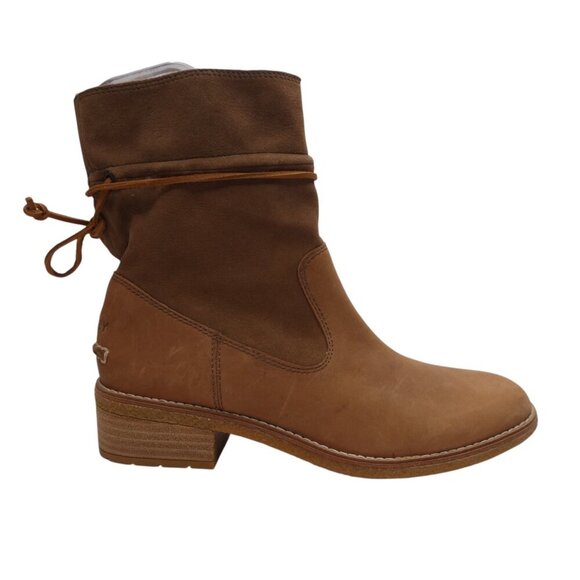 Sperry Maya Ronan Brown Leather Boho Ankle Boots Womens 8.5 - Picture 2 of 13